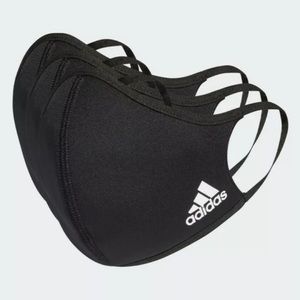 Adidas Unisex Face Mask Size Medium/Large 3 Pack